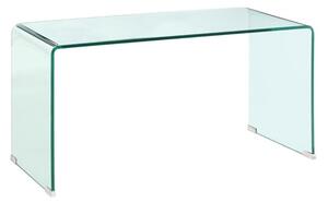 Cascade Rectangular Glass Coffee Table In Clear