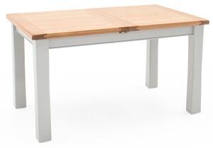 Amberley Small Wooden Extending Dining Table In Grey Oak