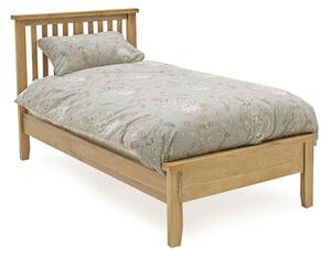 Romero Low Footboard Wooden Single Bed In Natural