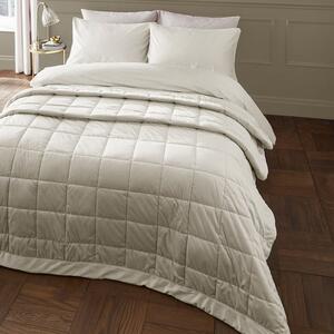 Catherine Lansfield Kingsley Matt Velvet Quilted Bedspread