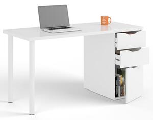 Adonia Reversible Wooden Laptop Desk In White