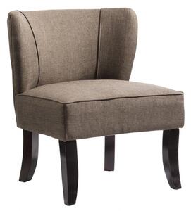 Belicia Fabric Bedroom Chair In Beige