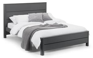 Cadhla Wooden Double Bed In Storm Grey