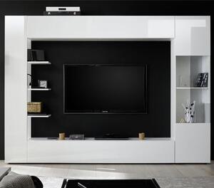 Halcyon Large Entertainment Unit In White High Gloss