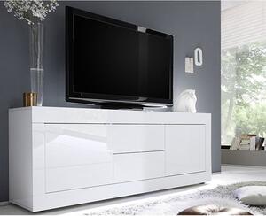 Taylor High Gloss TV Sideboard In White