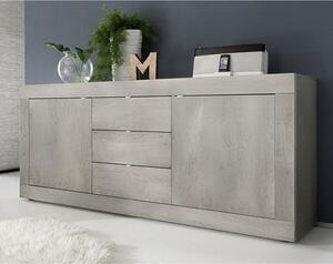 Taylor Wooden Sideboard In White Pine With 2 Doors 3 Drawers