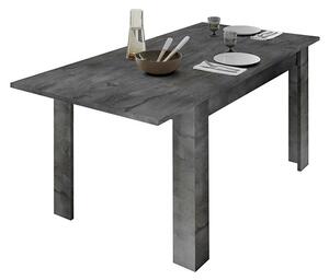 Nitro Extending Wooden Dining Table In Oxide