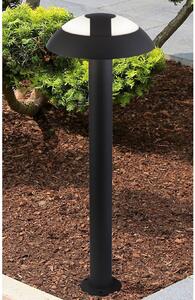 Kocab Mushroom Outdoor LED Tall Post Light In Dark Grey