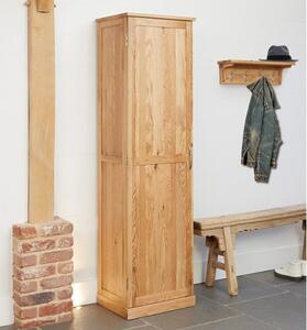 Fornatic Tall Wooden Shoe Storage Cabinet In Mobel Oak