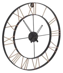 Merope Large Metal Lincoln Wall Clock