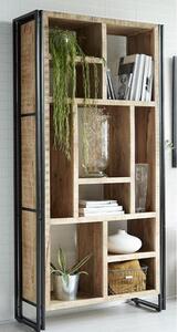 Clio Wooden Shelving Bookcase In Oak