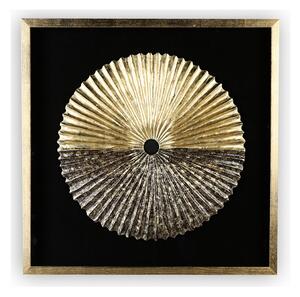 Plato Painting Glass Wall Art In Gold Wooden Frame