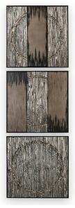 Miracle Painting Wooden Wall Art In Graphite