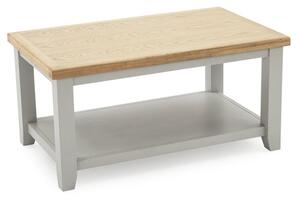 Freda Wooden Coffee Table In Grey And Oak