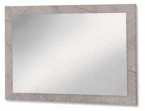 Mayon Bedroom Mirror In Grey Marble Effect Wooden Frame