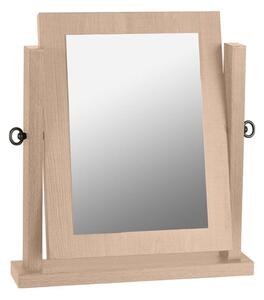 Laggan Dressing Table Mirror In Light Oak Effect Veneer Frame