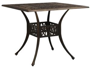 Charlton Aluminium Garden Bistro Table In Bronze