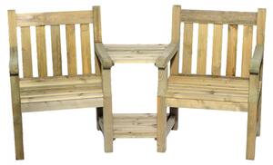 Darko Timber Companion Set Love Seat In Green Pine