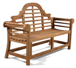 Larya Teak Wooden Garden 3 Seater Bench In Teak