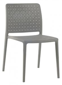 Freeya Polypropylene Side Chair In Taupe