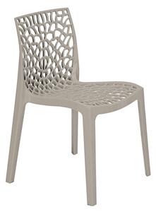 Nicole Polypropylene Side Chair In Jute