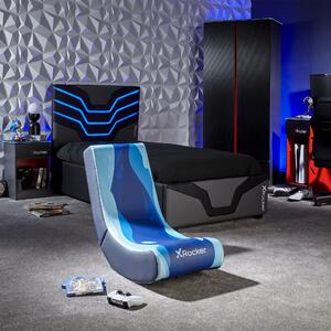 X Rocker Video Rocker Gaming Chair Blue