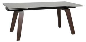 Acton Ceramic Extending Dining Table Rectangular In Latte