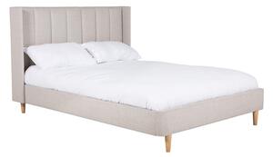 Allegro Fabric Super King Size Bed In Cashmere