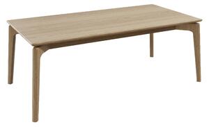 Hazel Wooden Coffee Table Rectangular In Oak Natural