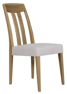 Hazel Wooden Slat Back Dining Chair In Oak Natural