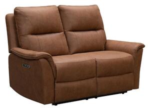 Kasen Fabric 2 Seater Sofa In Tan