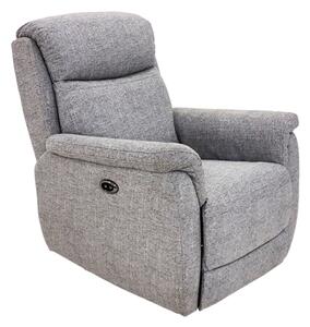 Kavon Fabric Twin Motor Lift 1 Seater Sofa In Grey