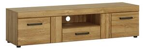 Corco TV Stand 2 Doors 1 Drawer Wide In Grandson Oak