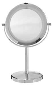 Cardiff Dressing Mirror In Chrome Plated Frame With LED