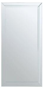 Sanford Large Clear Mirrored Glass Bevelled Wall Mirror
