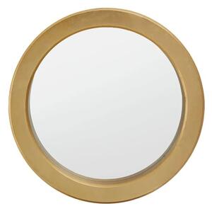 Mainz Round Wall Mirror With Gold Metal Frame