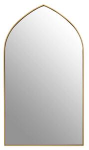 Mainz Arched Wall Mirror With Gold Metal Frame