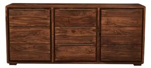 Saki Sheesham Wood Sideboard 2 Doors 3 Drawers In Acacia