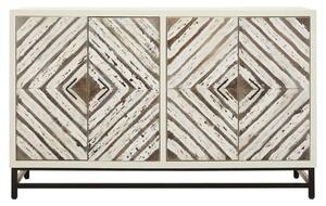 Orphee Wooden Sideboard With 4 Doors In White