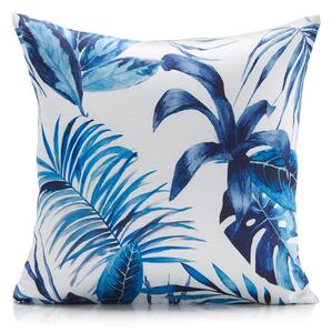 Tropical Water Resistant Outdoor Filled Cushion 56cm x 56cm Blue