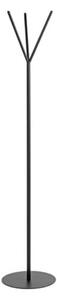 Glasgow Metal Coat Stand With 3 Hooks In Black