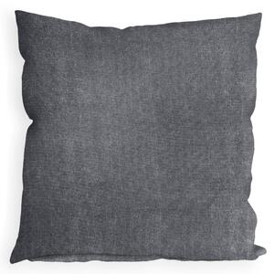 Plain Water Resistant Outdoor Filled Cushion 46cm x 46cm Grey