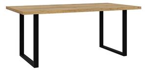 Narva Wooden Dining Table Rectangular In Spica Oak