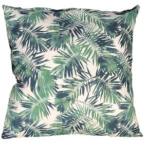 Jungle 46cm x 46cm Water Resistant Outdoor Filled Cushion Green