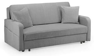 Palila Fabric 3 Seater Sofa Bed In Grey