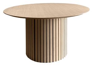 Labasa Dining Table Round In White Pigmented Oiled Oak