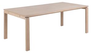 Labasa Dining Table In White Pigmented Oiled Oak