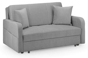 Palila Fabric 2 Seater Sofa Bed In Grey