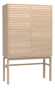 Labasa Storage Cabinet 2 Doors In White Pigmented Oiled Oak