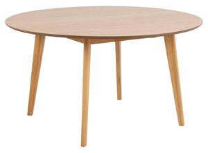 Reims Wooden Dining Table Round Large In Oak